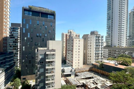 Vista da Varanda de kitnet/studio para alugar com 1 quarto, 31m² em Sumarezinho, São Paulo