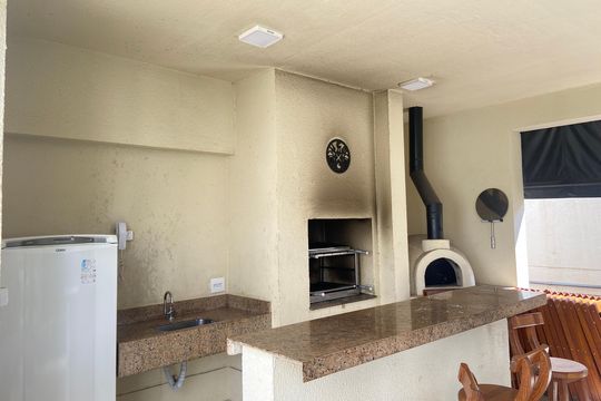 Área comum - Churrasqueira de apartamento para alugar com 1 quarto, 36m² em Presidente Altino, Osasco