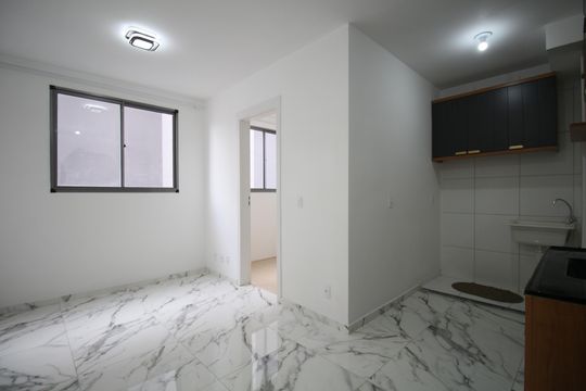 Sala de apartamento para alugar com 2 quartos, 38m² em Vila Andrade, São Paulo