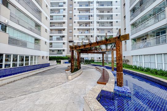 Área comum de apartamento à venda com 3 quartos, 68m² em Chácara Seis de Outubro, São Paulo