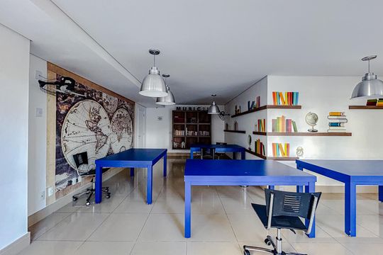 Área comum de apartamento à venda com 3 quartos, 68m² em Chácara Seis de Outubro, São Paulo
