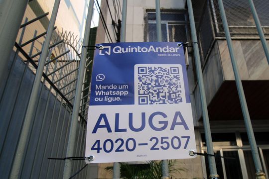 Placa de apartamento para alugar com 2 quartos, 88m² em Vila da Penha, Rio de Janeiro