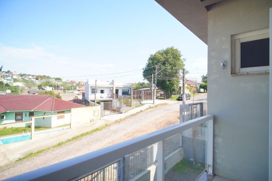 varanda da Suíte 1 de casa para alugar com 3 quartos, 155m² em Feitoria, São Leopoldo