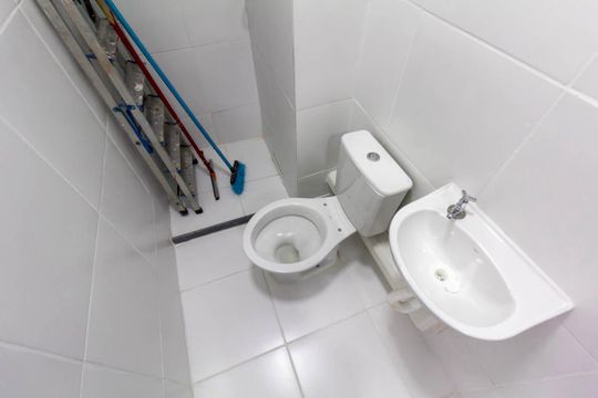Banheiro de apartamento para alugar com 2 quartos, 33m² em Vila Silvia, São Paulo