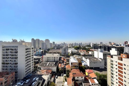 Vista da Varanda de kitnet/studio para alugar com 1 quarto, 28m² em Vila Clementino, São Paulo