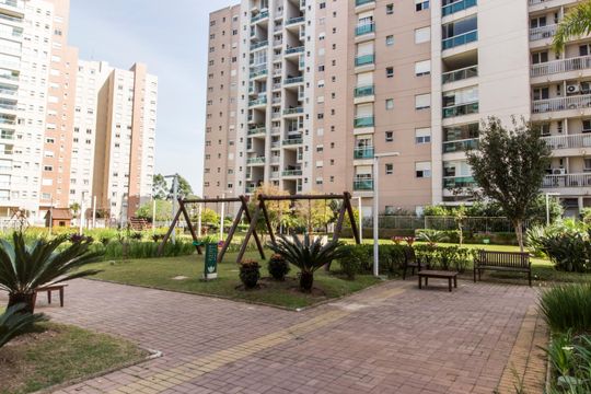 Área comum de apartamento à venda com 2 quartos, 122m² em Tamboré, Santana de Parnaíba
