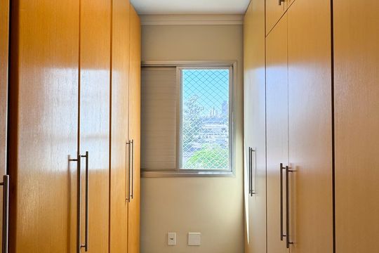Closet - Suíte  de apartamento para alugar com 3 quartos, 96m² em Centro, São Bernardo do Campo