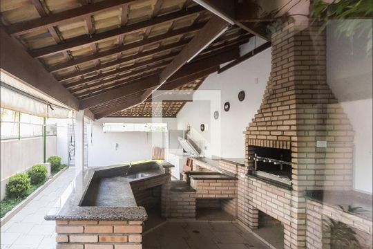 Área comum - Churrasqueira de apartamento para alugar com 3 quartos, 96m² em Centro, São Bernardo do Campo