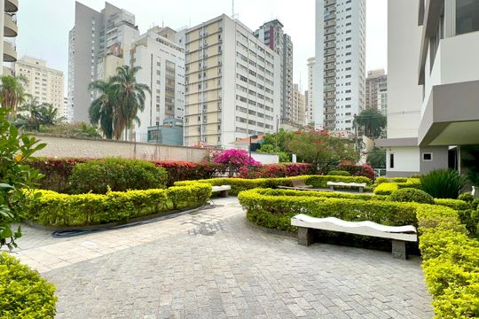 Área comum de apartamento à venda com 3 quartos, 113m² em Jardim Paulista, São Paulo