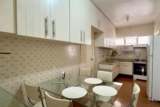 Cozinha de apartamento à venda com 3 quartos, 113m² em Jardim Paulista, São Paulo