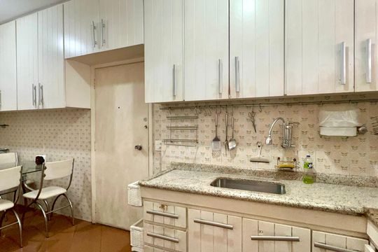 Cozinha de apartamento à venda com 3 quartos, 113m² em Jardim Paulista, São Paulo