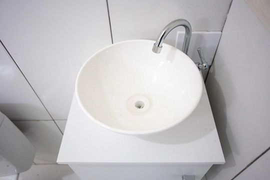 Banheiro de casa para alugar com 1 quarto, 22m² em Vila Sao Jose, Diadema