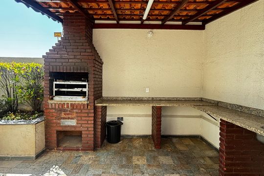 Churrasqueira de apartamento para alugar com 2 quartos, 55m² em Campestre, Santo André