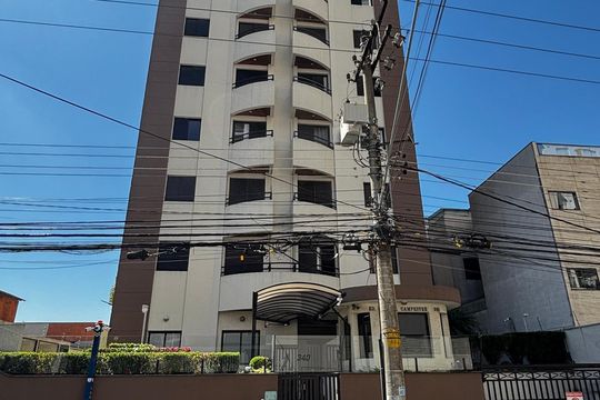 Fachada de apartamento para alugar com 2 quartos, 55m² em Campestre, Santo André