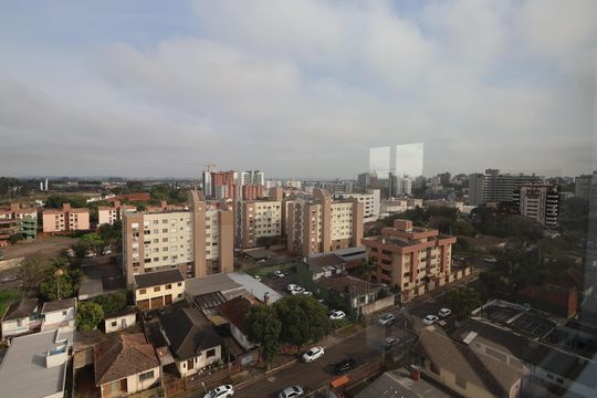 Vista da Sala de apartamento para alugar com 3 quartos, 96m² em Centro, Canoas