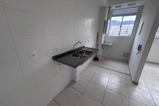 Cozinha de apartamento para alugar com 2 quartos, 46m² em Recreio dos Bandeirantes, Rio de Janeiro
