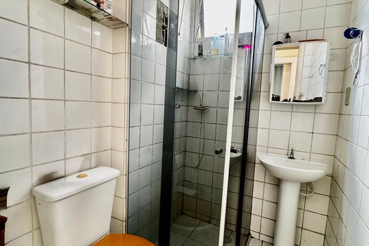Banheiro 1 de apartamento à venda com 3 quartos, 135m² em Padre Eustáquio, Belo Horizonte