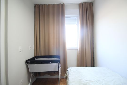 Quarto 2 de apartamento para alugar com 2 quartos, 45m² em Fazenda Morumbi, São Paulo