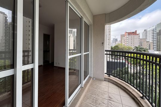 Varanda de apartamento à venda com 2 quartos, 65m² em Vila Olímpia, São Paulo