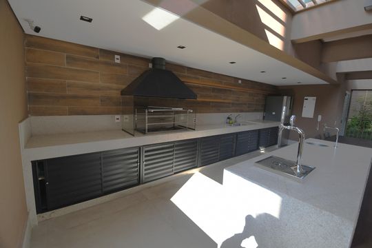Área comum - Churrasqueira de apartamento para alugar com 2 quartos, 55m² em Botafogo, Campinas
