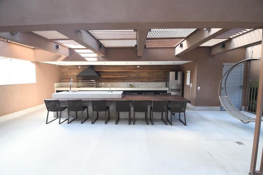 Área comum - Churrasqueira de apartamento para alugar com 2 quartos, 55m² em Botafogo, Campinas
