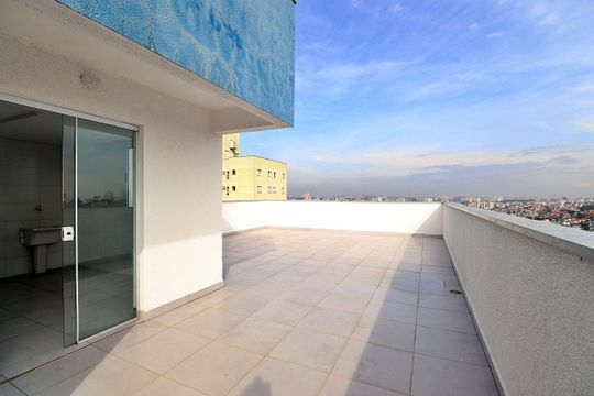 Área comum - Cobertura de apartamento à venda com 1 quarto, 42m² em Vila Príncipe de Gales, Santo André