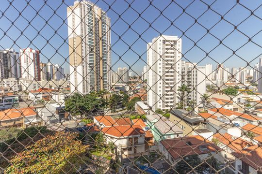 Varanda - Vista de apartamento para alugar com 3 quartos, 125m² em Água Rasa, São Paulo