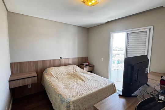 Suite de apartamento à venda com 2 quartos, 63m² em Vila Homero Thon, Santo André