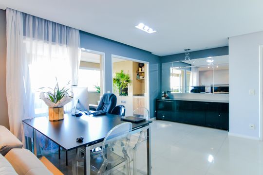 Sala de apartamento à venda com 2 quartos, 92m² em Vila Augusta, Guarulhos