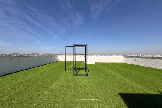 Área comum de apartamento à venda com 2 quartos, 47m² em Jardim Jamaica, Santo André
