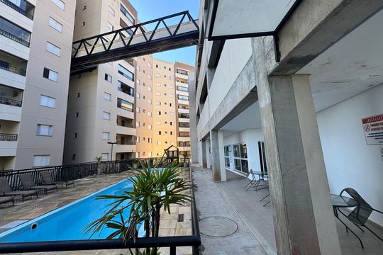 Área comum - Piscina de apartamento para alugar com 2 quartos, 56m² em Roselândia, Cotia
