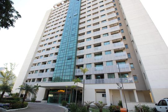 Fachada de kitnet/studio à venda com 1 quarto, 36m² em Jacarepaguá, Rio de Janeiro