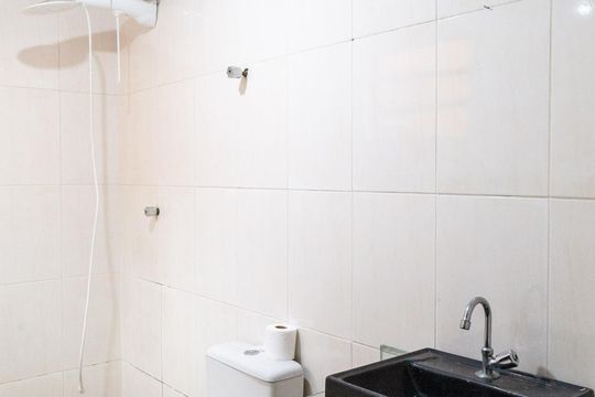 Banheiro de casa para alugar com 1 quarto, 85m² em Jardim Santa Ines, Guarulhos