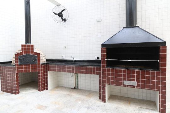 Área comum - Churrasqueira de apartamento à venda com 3 quartos, 96m² em Santana, São Paulo