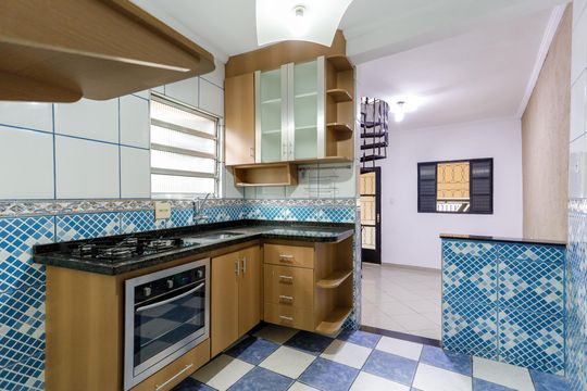 Cozinha de casa para alugar com 2 quartos, 114m² em Jardim Peri, São Paulo