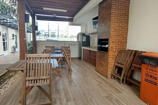 Área comum de apartamento à venda com 1 quarto, 38m² em Piedade, Rio de Janeiro