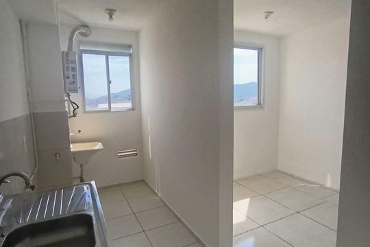Cozinha de apartamento à venda com 1 quarto, 38m² em Piedade, Rio de Janeiro