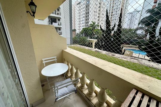 Varanda de apartamento para alugar com 5 quartos, 150m² em Brooklin, São Paulo