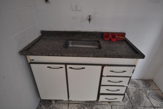 Cozinha de apartamento para alugar com 2 quartos, 62m² em Vila Guilherme, São Paulo