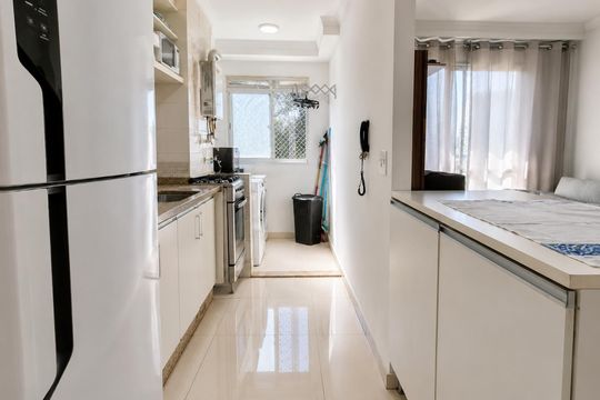 Cozinha/Área de Serviço de apartamento à venda com 2 quartos, 50m² em Vila Augusta, Guarulhos