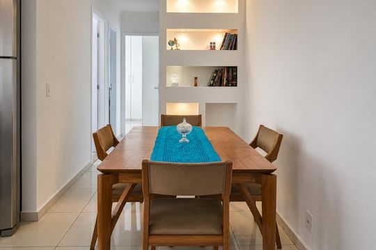 Sala de Jantar de apartamento à venda com 2 quartos, 50m² em Vila Augusta, Guarulhos