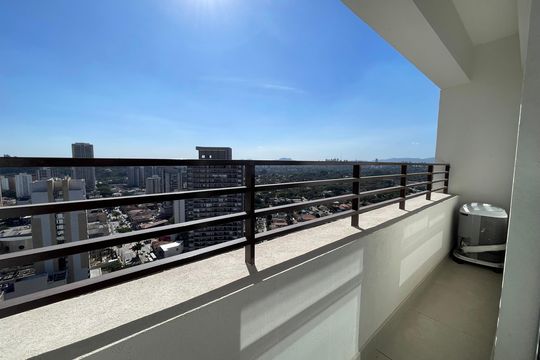 Varanda de apartamento à venda com 1 quarto, 28m² em Butantã, São Paulo