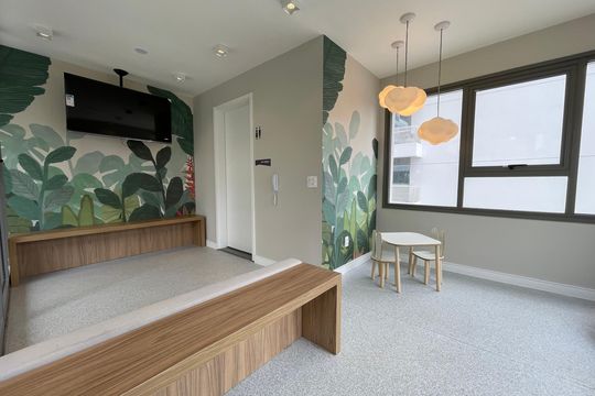 Área comum de apartamento à venda com 1 quarto, 28m² em Butantã, São Paulo