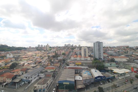 Vista da sacada de apartamento à venda com 2 quartos, 39m² em Vila Campo Grande, São Paulo