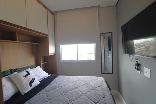 Quarto 2 de apartamento à venda com 2 quartos, 39m² em Vila Campo Grande, São Paulo