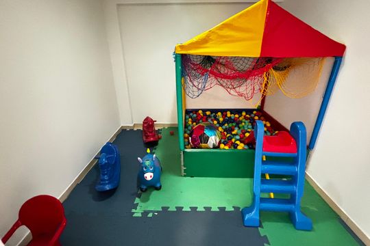 Brinquedoteca de apartamento para alugar com 3 quartos, 150m² em Campestre, Santo André