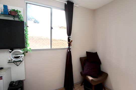 Quarto 1 de apartamento à venda com 2 quartos, 50m² em Camargos, Belo Horizonte