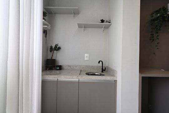 Sacada de apartamento à venda com 2 quartos, 54m² em Casa Branca, Santo André
