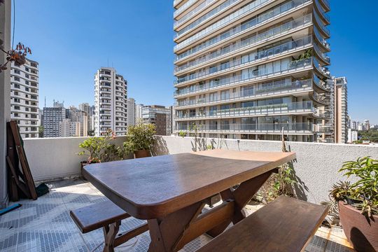 Quarto 1 - Varanda de apartamento à venda com 2 quartos, 110m² em Paraíso, São Paulo