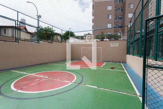 Área comum - Quadra de apartamento à venda com 2 quartos, 49m² em Taboão, São Bernardo do Campo